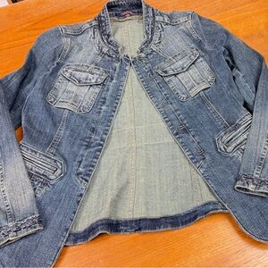 Vertigo Paris Women's Blue Denim Jacket